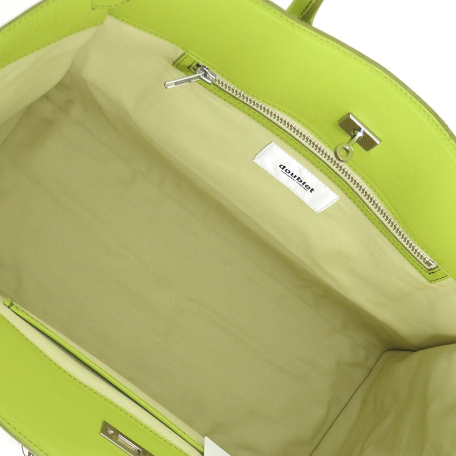 【doublet/ダブレット】<br>BREW-DYED LEATHER "ITA" BAG <br/>25AW82BG67