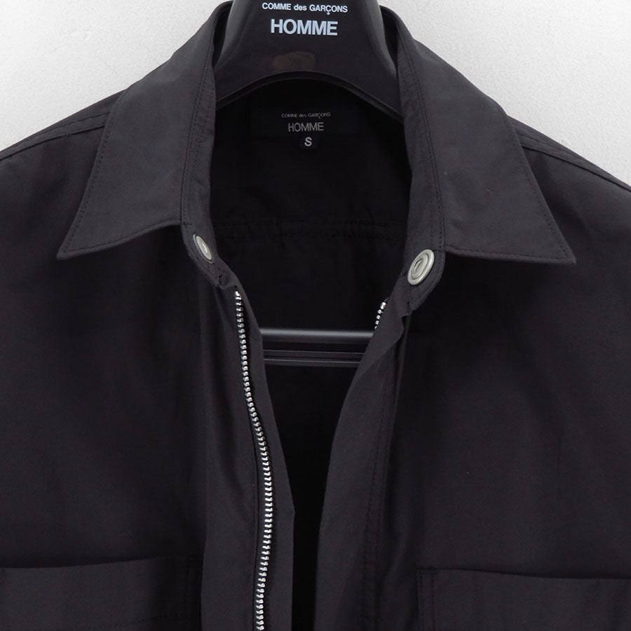 COMME des GARCONS HOMME/コムデギャルソンオム】綿タイプライターZIP