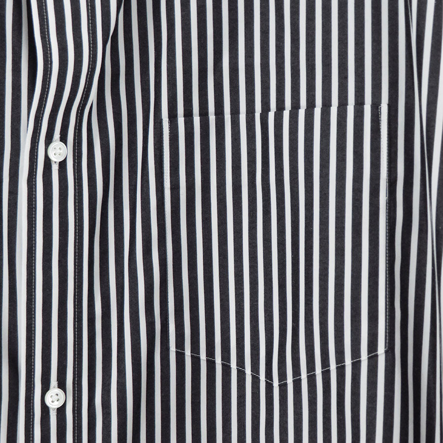 【Graphpaper/グラフペーパー】<br>High Count Regular Collar Round Cut Oversized Shirt <br>GM253-50030C