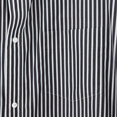 【Graphpaper/グラフペーパー】<br>High Count Regular Collar Round Cut Oversized Shirt <br>GM253-50030C