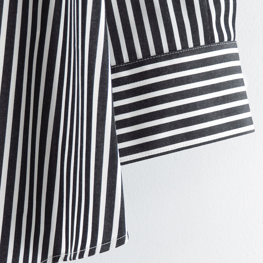 【Graphpaper/グラフペーパー】<br>High Count Regular Collar Round Cut Oversized Shirt <br>GM253-50030C