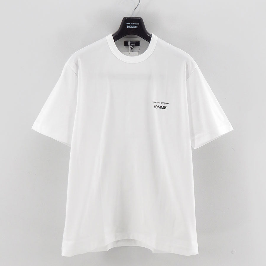 COMME des GARCONS HOMME/コムデギャルソンオム】綿天竺製品プリントS