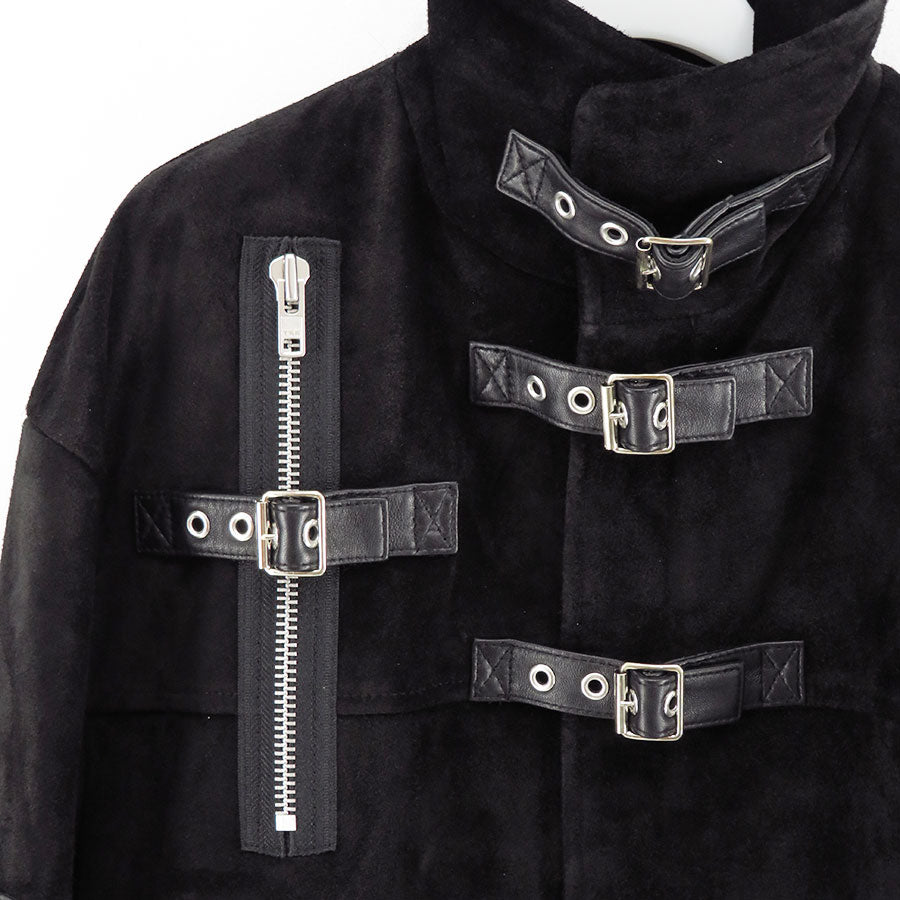 【doublet/ダブレット】<br>BUCKLE OVERLOAD LEATHER JACKET <br/>25AW06BL222