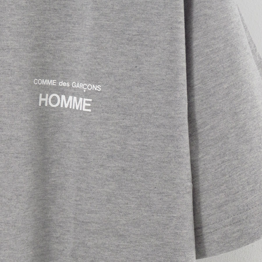 COMME des GARCONS HOMME/コムデギャルソンオム】綿天竺製品プリントS