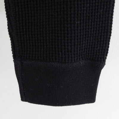 【UNUSED/アンユーズド】<br>Long-sleeve waffle T-shirt <br>US2522