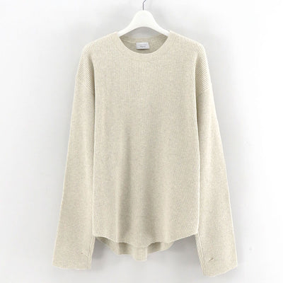 【UNUSED/アンユーズド】<br>Long-sleeve waffle T-shirt <br>US2523