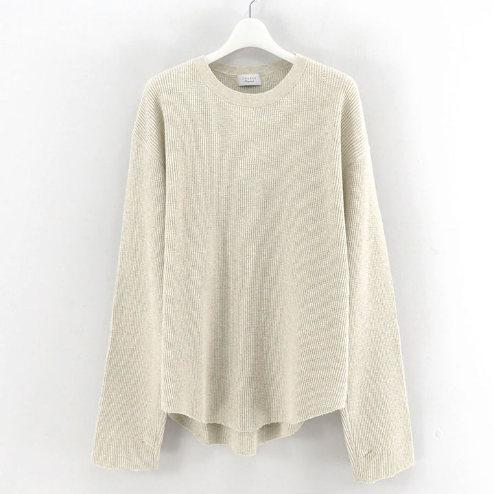 UNUSED waffle long t-shirt ワッフルサーマルカットソー UNUSED アンユーズド long sleeve waffle t-shirt サーマル