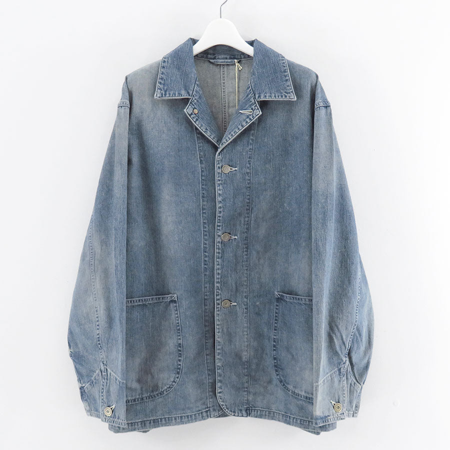 未使用/ULTERIOR アルテリア/和紙ストライプ ブルゾン ULTERIOR(アルテリア) / WASHI STRIPE ZIP UP BLOUSON/ブルゾン