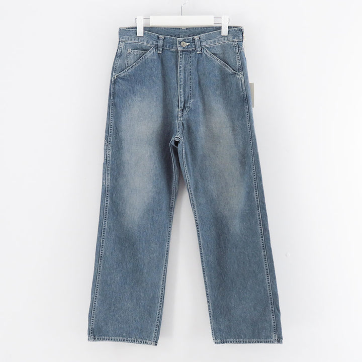 【ULTERIOR】25aw ペインターデニム ULTERIOR/アルテリア】VINTAGE FADED LIGHT DENIM PAINTER PANTS