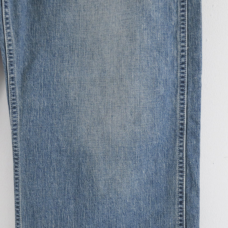 【ULTERIOR/アルテリア】<br>VINTAGE FADED LIGHT DENIM PAINTER PANTS <br>UPJ06-KC225