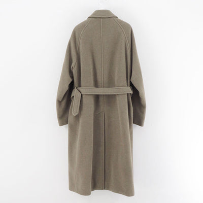 【AURALEE/オーラリー】<br>SUPER FINE WOOL MOSSER SOUTIEN COLLAR COAT <br>A24AC01WM