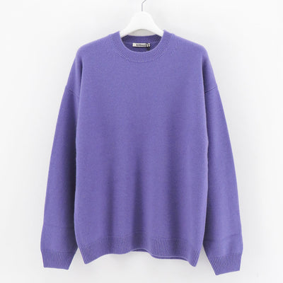 【AURALEE/オーラリー】<br>BABY CASHMERE KNIT P/O <br>A24AP02BC