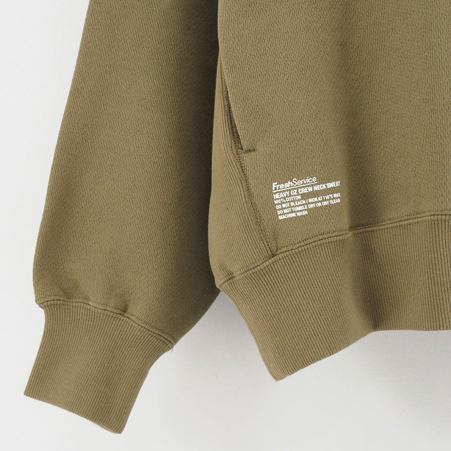 【FreshService/フレッシュサービス】<br>HEAVY OZ CREW NECK SWEAT <br>FSC244-70160