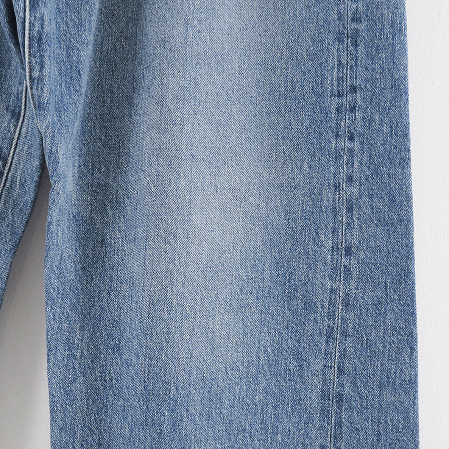 【ULTERIOR/アルテリア】<br>VINTAGE WASHED SELVEDGE DENIM 5P PANTS <br>UPJ05-KC224-B