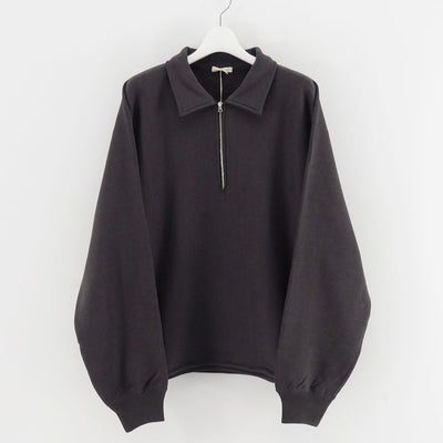 【ULTERIOR/アルテリア】<br>FADED SILKY TERRY RW HALF ZIP P/O <br>UCS95-KC125