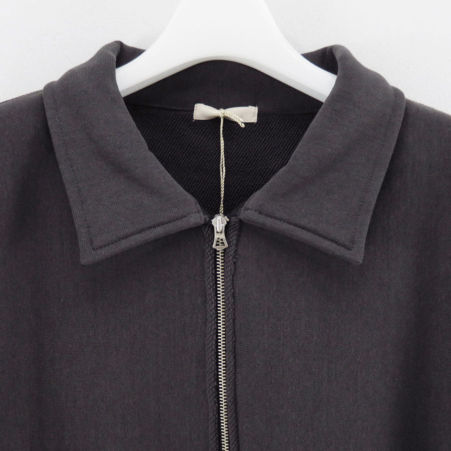 【ULTERIOR/アルテリア】<br>FADED SILKY TERRY RW HALF ZIP P/O <br>UCS95-KC125