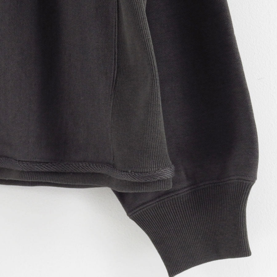 【ULTERIOR/アルテリア】<br>FADED SILKY TERRY RW HALF ZIP P/O <br>UCS95-KC125