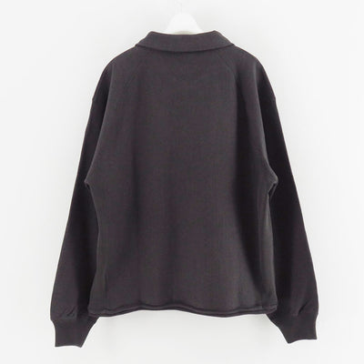 【ULTERIOR/アルテリア】<br>FADED SILKY TERRY RW HALF ZIP P/O <br>UCS95-KC125