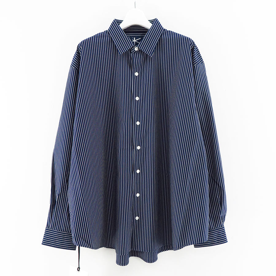 KANEMASA PHIL./カネマサフィル】Pencil Stripe Dress Jersey Shirt