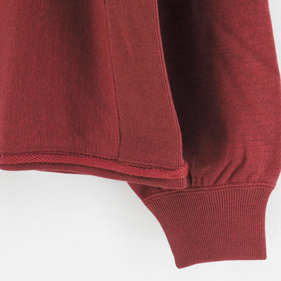 【ULTERIOR/アルテリア】<br>FADED SILKY TERRY RW HALF ZIP P/O <br>UCS95-KC125
