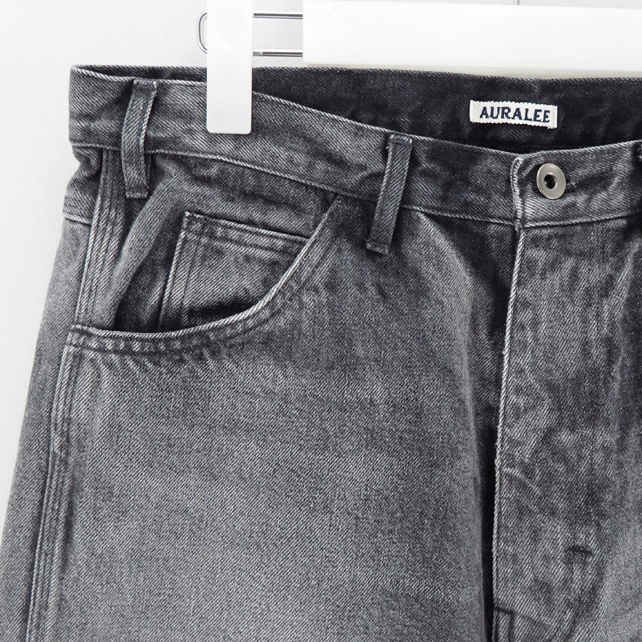 オーラリー SELVEDGE FADED HEAVY DENIM PAINTER AURALEE (オーラリー