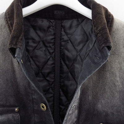 【KHOKI/コッキ】<br>Vintage-effect work coat <br>25fw-co-01