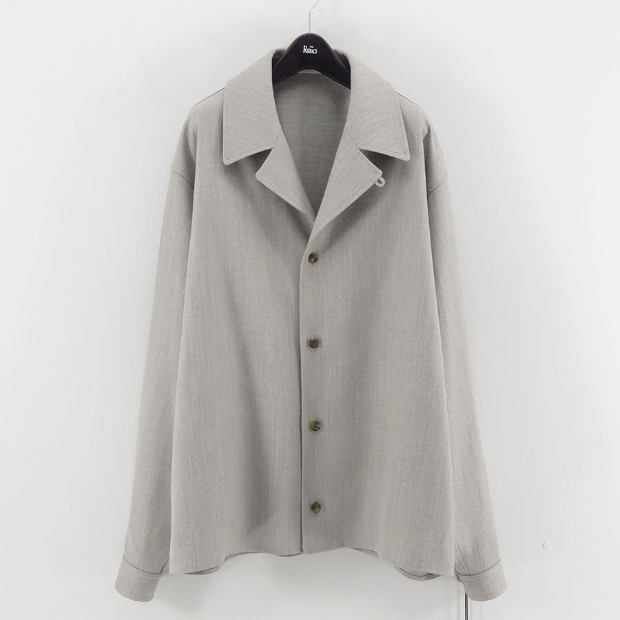 THE RERACS/ザ・リラクス】RERACS OPEN COLLAR EASY JACKET 26SS-REBL