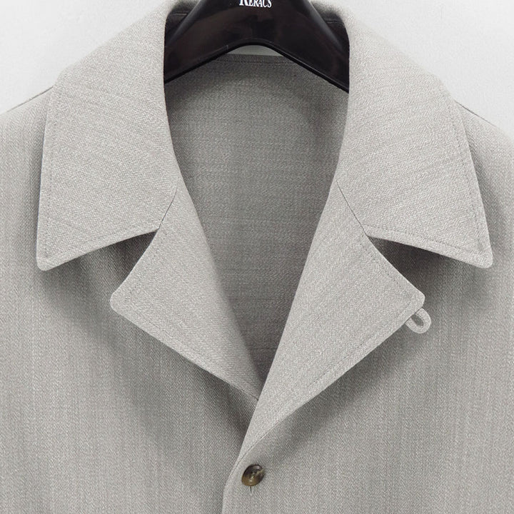 THE RERACS/ザ・リラクス】RERACS OPEN COLLAR EASY JACKET 26SS-REBL THE RERACS/ザ・リラクス】RERACS OPEN COLLAR EASY JACKET 26SS-REBL