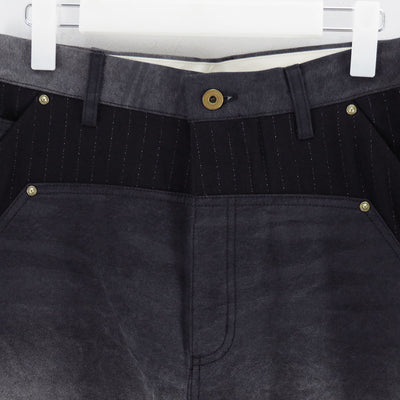 【KHOKI/コッキ】<br>Vintage-effect work pants <br>25fw-p-01