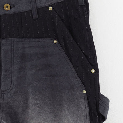 【KHOKI/コッキ】<br>Vintage-effect work pants <br>25fw-p-01