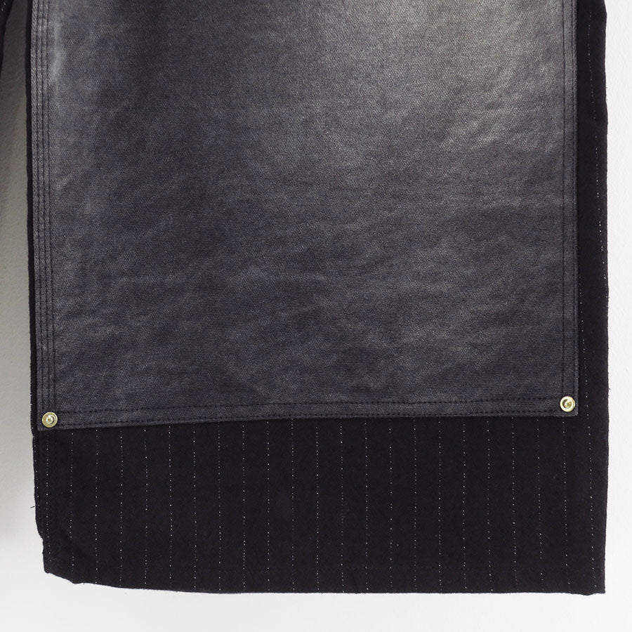 【KHOKI/コッキ】<br>Vintage-effect work pants <br>25fw-p-01