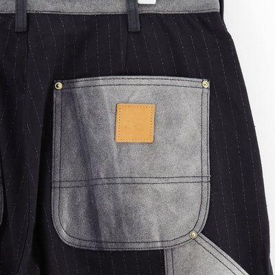 【KHOKI/コッキ】<br>Vintage-effect work pants <br>25fw-p-01