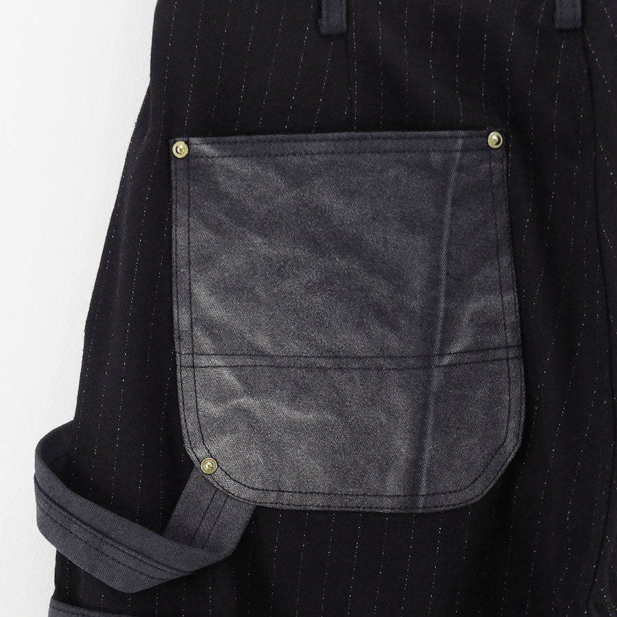 【KHOKI/コッキ】<br>Vintage-effect work pants <br>25fw-p-01