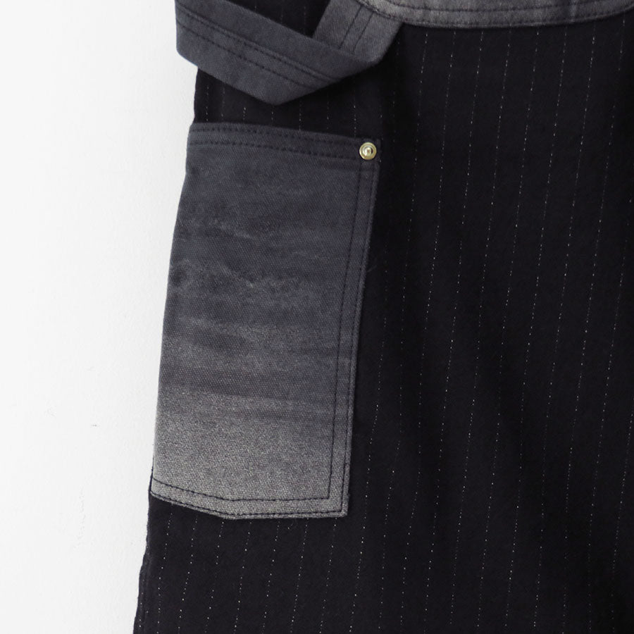 【KHOKI/コッキ】<br>Vintage-effect work pants <br>25fw-p-01