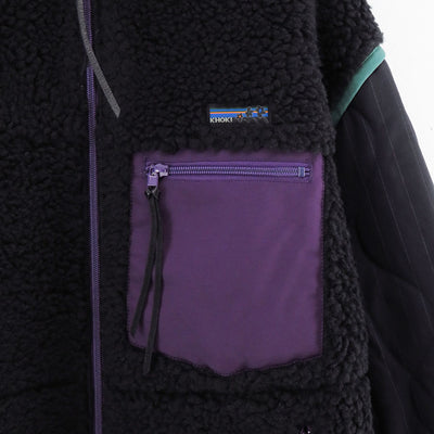 【KHOKI/コッキ】<br>Freece-texture jacket <br>25fw-jk-01