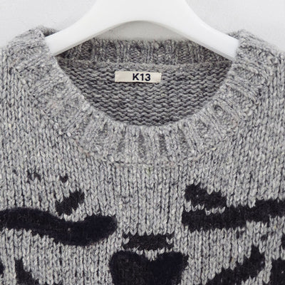 【KHOKI/コッキ】<br>Needle punched knit <br>25fw-k-01