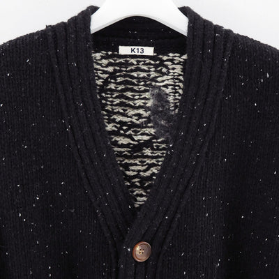 【KHOKI/コッキ】<br>Needle punched cardigan <br>25fw-k-02