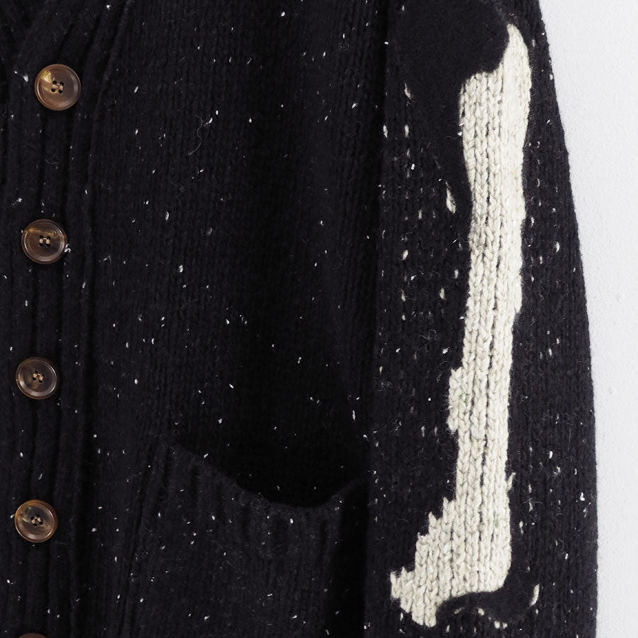 【KHOKI/コッキ】<br>Needle punched cardigan <br>25fw-k-02