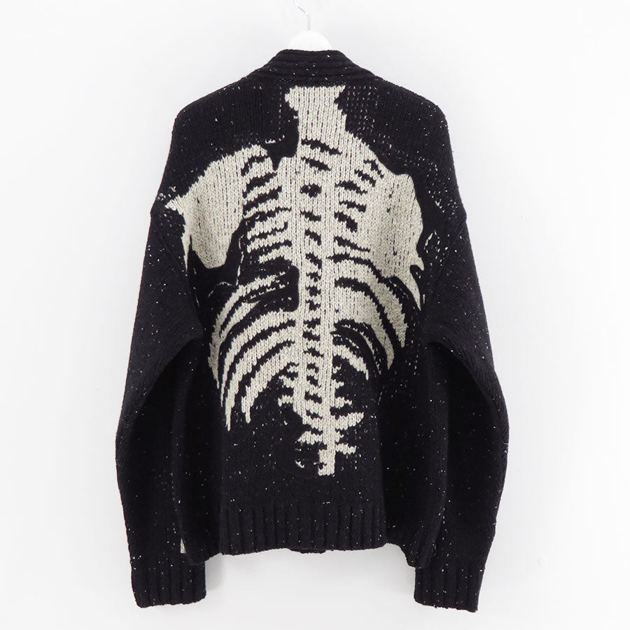 【KHOKI/コッキ】<br>Needle punched cardigan <br>25fw-k-02