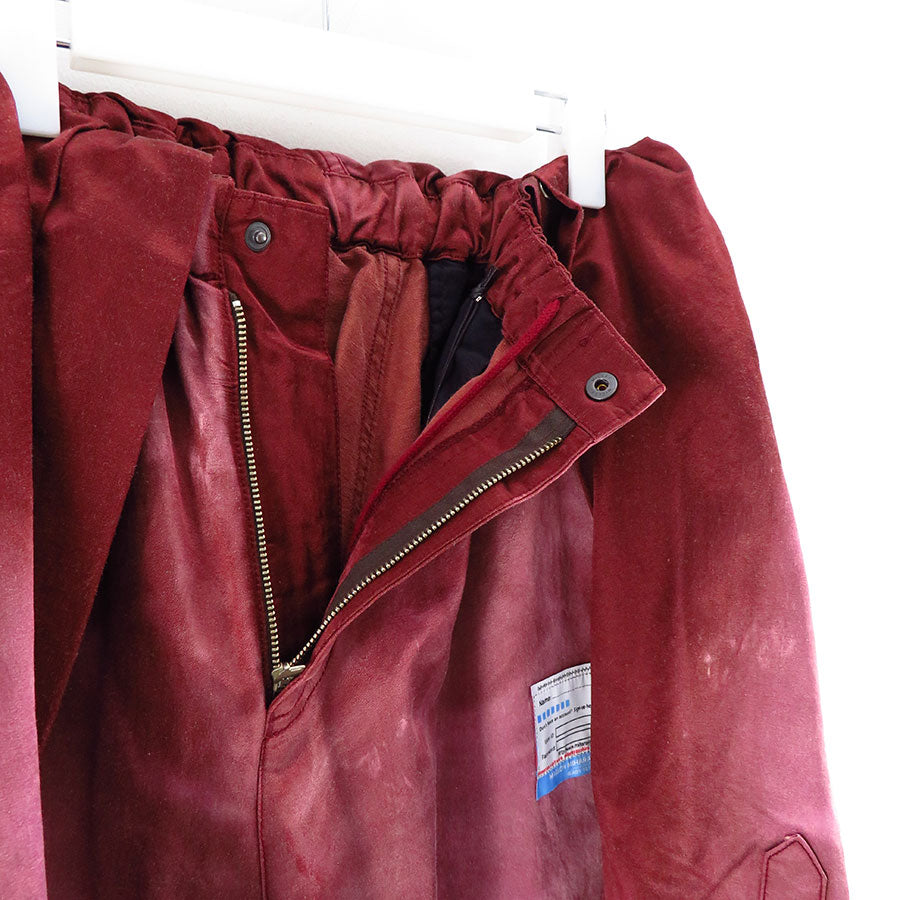 【Maison MIHARA YASUHIRO】<br>Mixed Shirts Easy Trousers <br>A11PT061