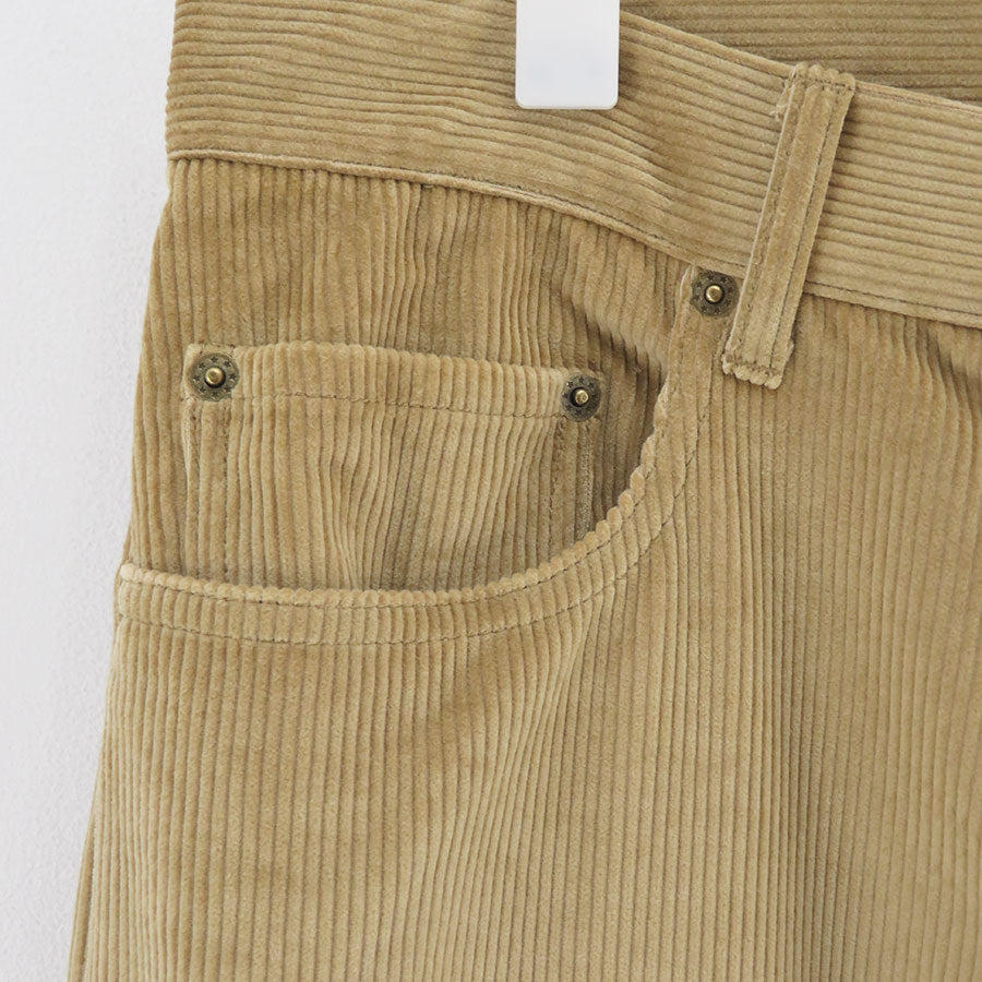 【KHOKI/コッキ】<br>Embroidery-design pants <br>25fw-p-08