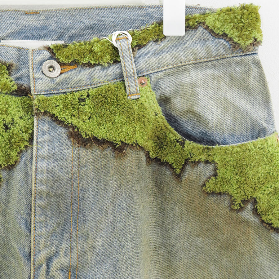doublet/ダブレット】MOSS-GROWN WOOD DENIM PANTS 26SS20PT351の通販