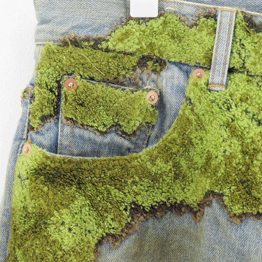 doublet/ダブレット】MOSS-GROWN WOOD DENIM PANTS 26SS20PT351の通販