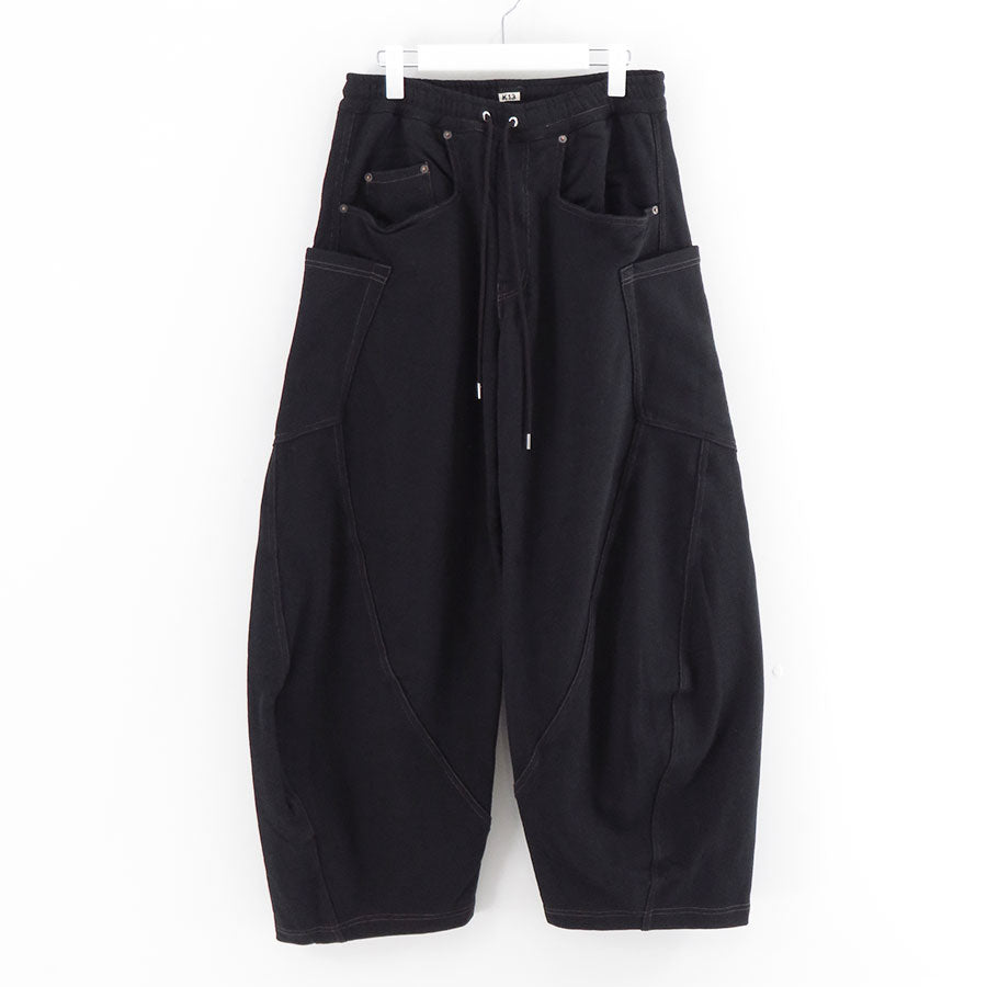 【KHOKI/コッキ】<br>3D cutting sweat pants <br>25fw-p-05