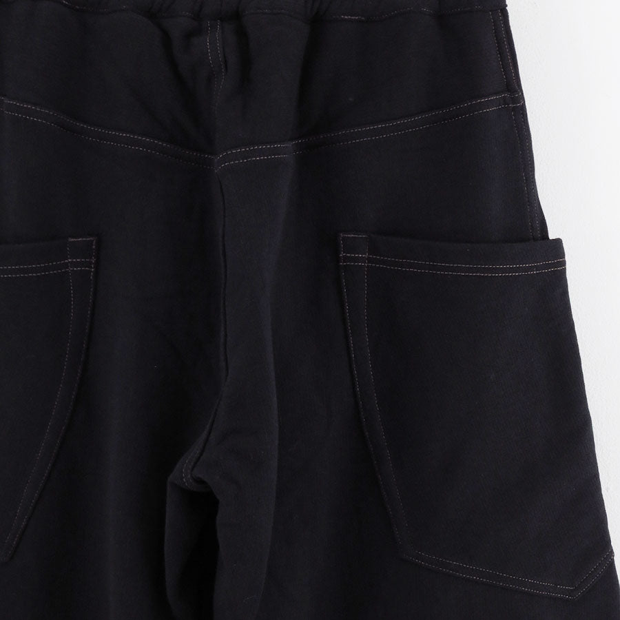 【KHOKI/コッキ】<br>3D cutting sweat pants <br>25fw-p-05