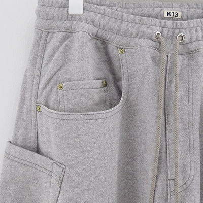 【KHOKI/コッキ】<br>3D cutting sweat pants <br>25fw-p-05