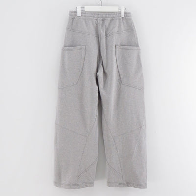 【KHOKI/コッキ】<br>3D cutting sweat pants <br>25fw-p-05