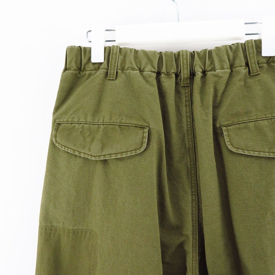 【Maison MIHARA YASUHIRO】<br>Ripstop Military Trousers <br>J11PT042
