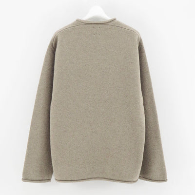 【BATONER/バトナー】<br>SUPREME LAMB ROLL NECK <br>BN-24FM-065