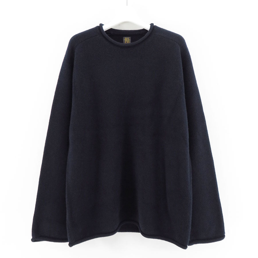 【BATONER/バトナー】<br>SUPREME LAMB ROLL NECK <br>BN-24FM-065